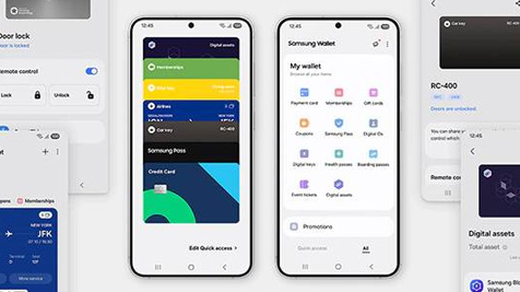 Prezentacja łatwości z korzystania Samsung Wallet