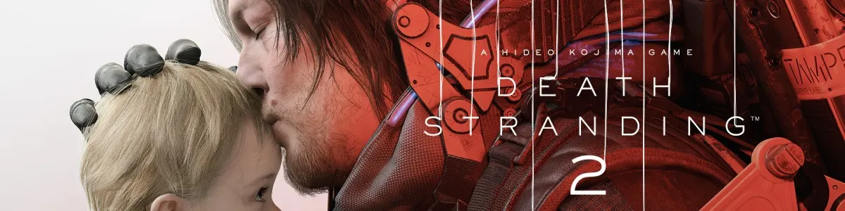 Sam Bridges całuje bobasa w Death Stranding 2