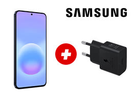 Samsung Galaxy ładowarką w zestawie