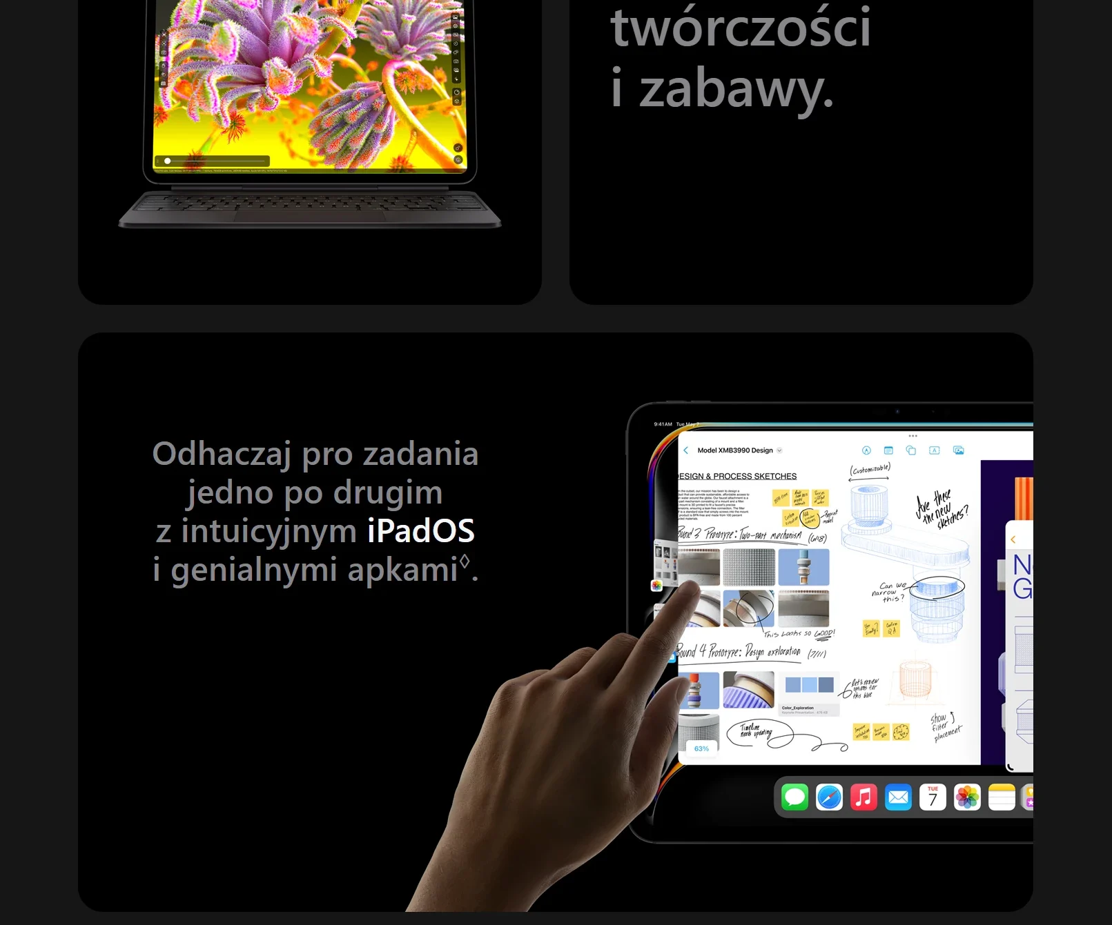 ゆめあと13インチiPad Pro M4 512GB セルラー Tablet Apple iPad Pro 13 M4 512GB Wi-Fi Gwiezdna Czerń