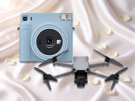 Drony i aparaty