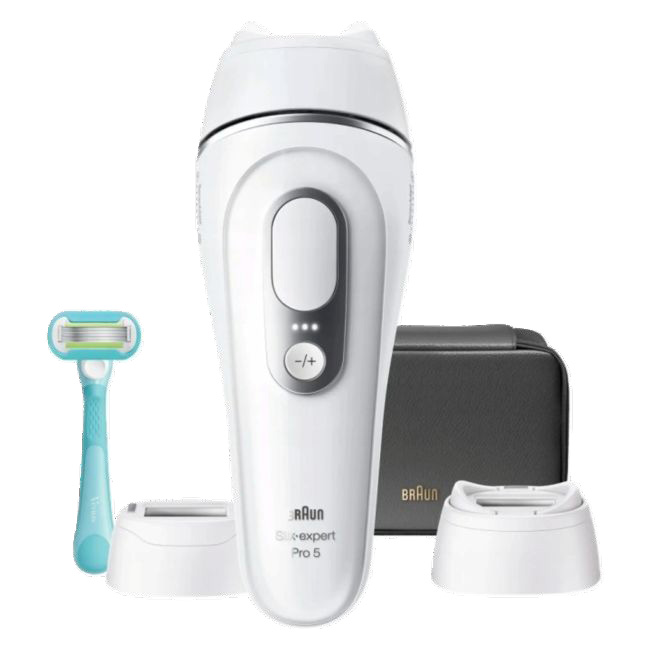 Depilator IPL BRAUN Silk-expert Pro 5 PL 5234 Biało-srebrny