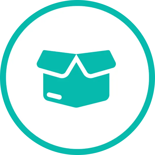 Piktogram pudełko kartonowe