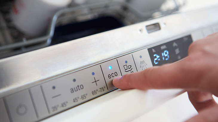 Prezentacja wyświetlacza zmywarki