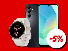 -5%: Smartfony i smartwatche