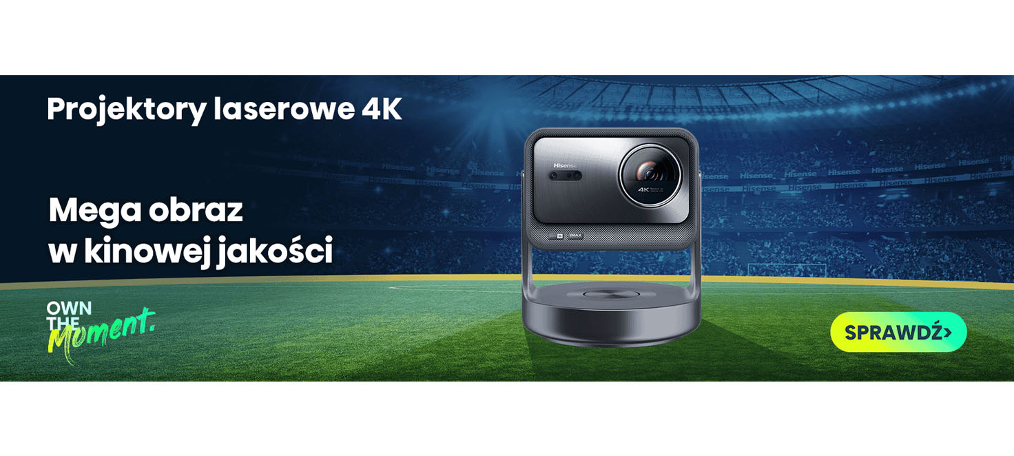 Projektory laserowe 4K - Mega obraz w kinowej jakości - obok projektor laserowy 4K Hisense