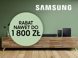 Kup wybrany TV SAMSUNG z soundbarem i otrzymaj rabat