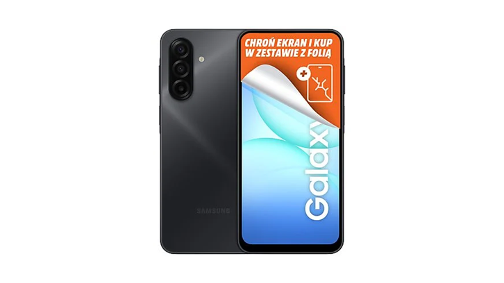 Smartfon Samsung Galaxy S17 na białym tle