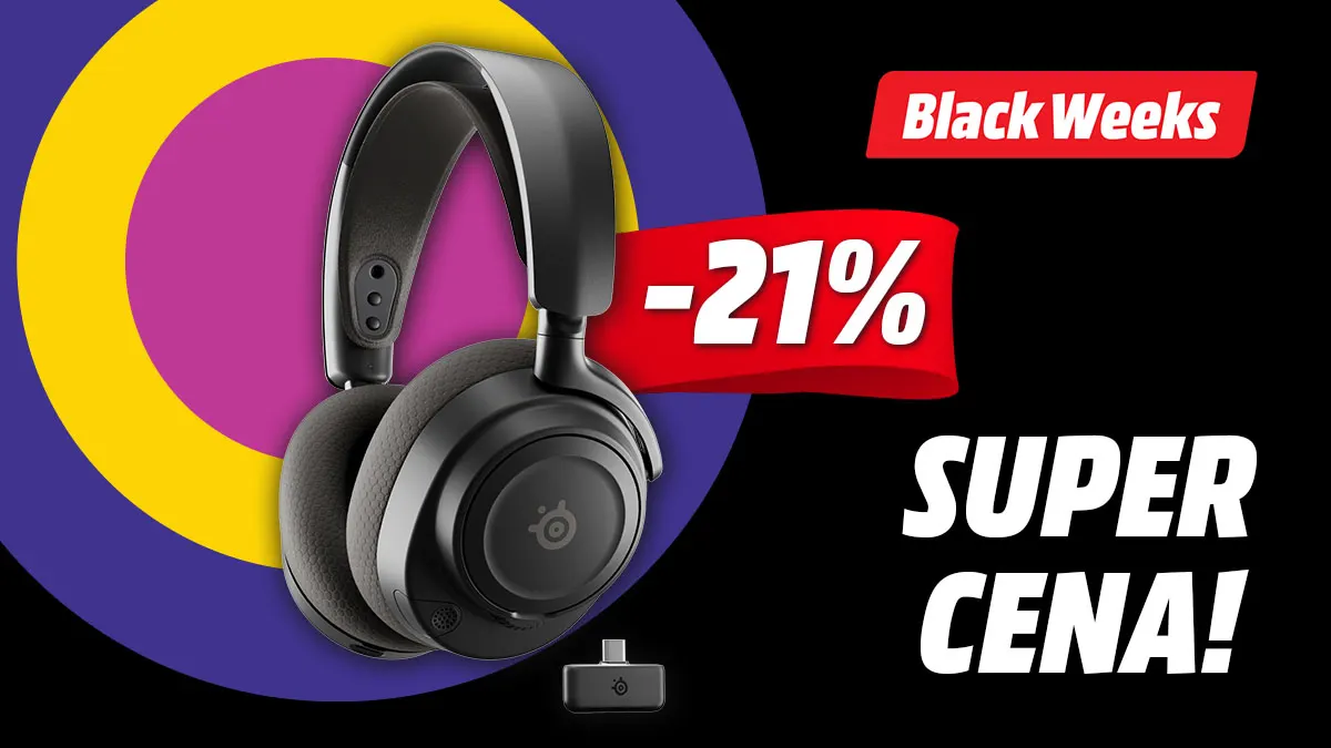 Słuchawki bezprzewodowe SteelSeries Arctis Nova 7 w promocji -21% od sugerowanej ceny detalicznej!