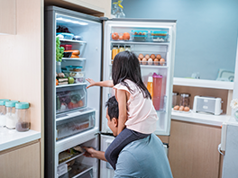 Lodówki z zamrażalnikiem 