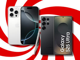Smartfony Apple iPhone i Samsung Galaxy.