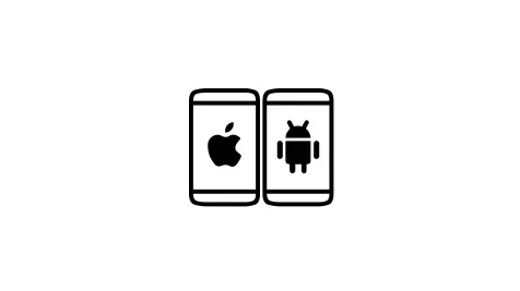 Smartphony z systemem Apple i Android
