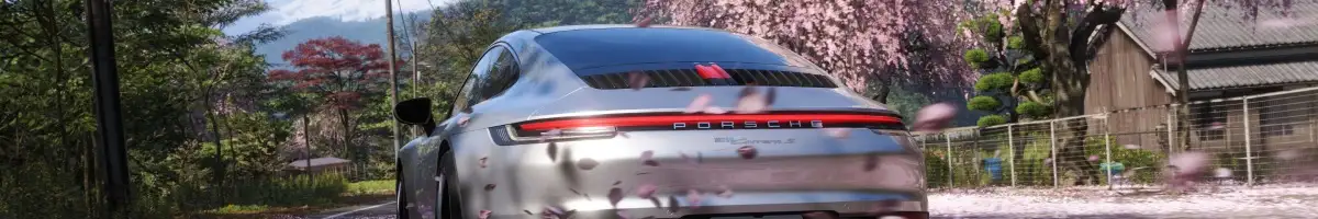 Samochód i screen z Forzy Horizon 6