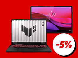 -5%: Komputery i tablety