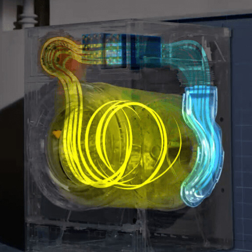 Prezentacja elektrooszczędności pralki Samsung