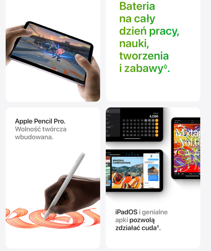 iPad mini7 128gb AppleCare付き Apple iPad mini 7 gen. 8,3
