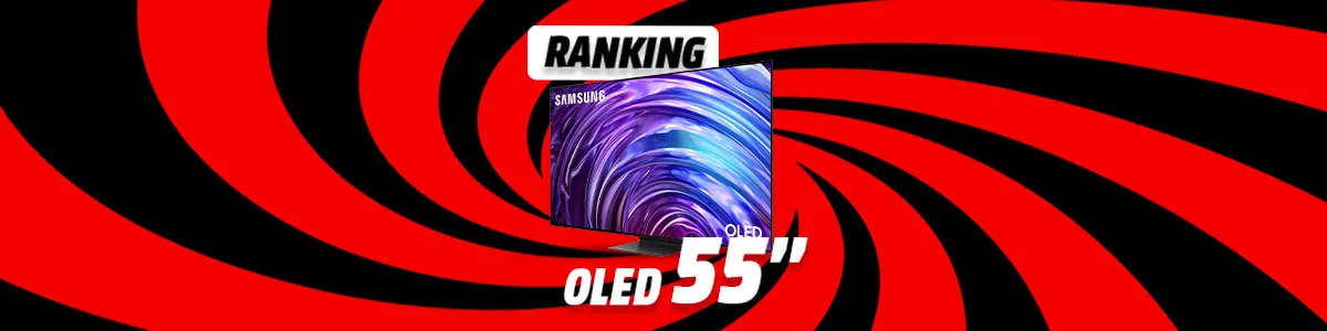 Salon z telewizorem wyświetlającym górski krajobraz, lampą i meblami w neutralnych kolorach.