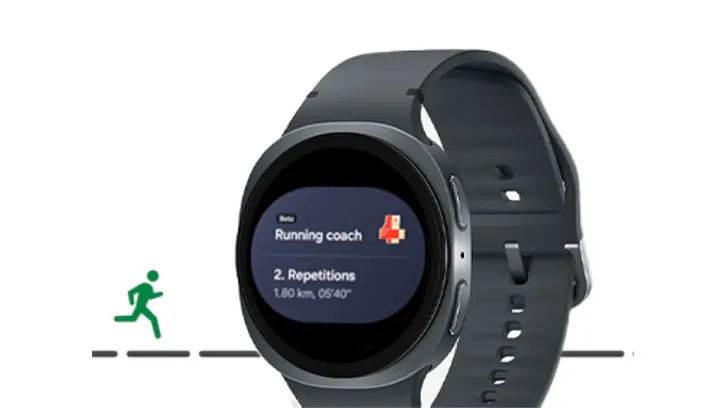 Zegarek wyświetlający informacje odnośnie treningu