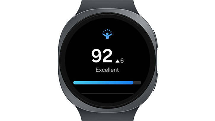 Zegarek wyświetlający informacje o energii użytkownika