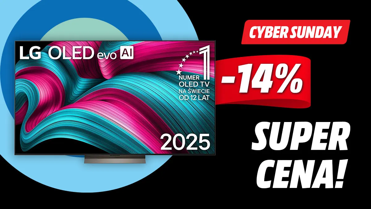 OLED LG OLED77C54LA taniej o 14% podczas Cyber Monday w MediaMarkt
