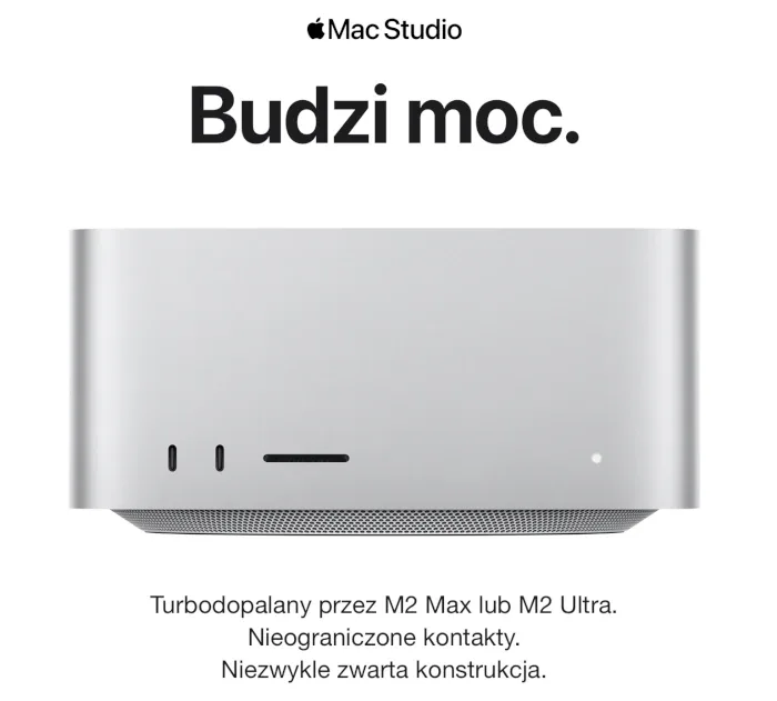 Komputer APPLE Mac Studio M2 Max/32GB/512GB SSD/macOS