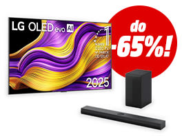 Wybrane telewizory LG w zestawie z soundbarem do -65%!