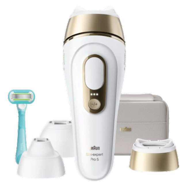 Depilator IPL BRAUN Silk-expert Pro 5 PL 5351 Biało-złoty