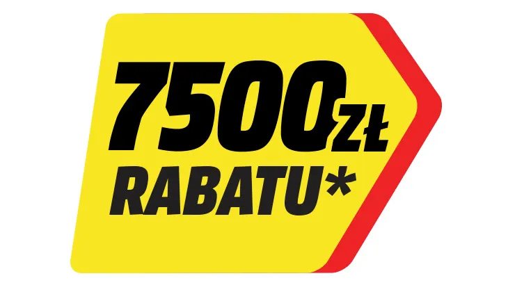 7500 zł rabatu