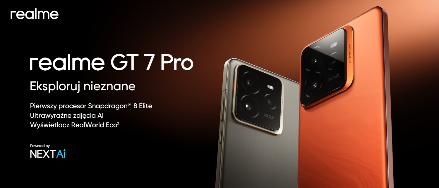 新品realme GT 7 Pro 12gb 512gb チタニウムグレー realme GT 7 Pro 12/512 GB szary | realmeshop.pl
