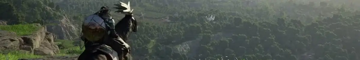 Postać z premierowej gry Crimson Desert.