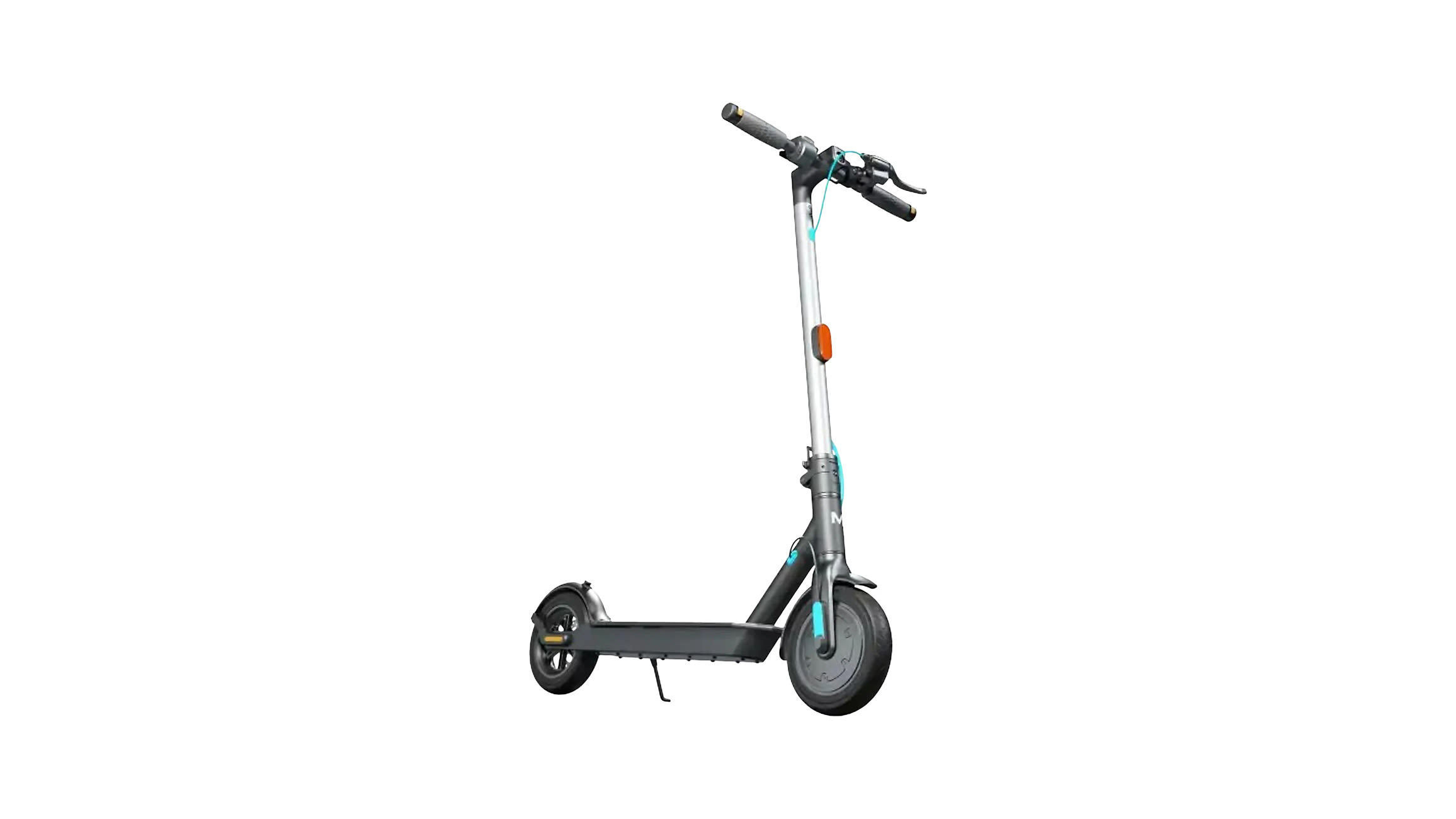 Hulajnoga na białym tle.