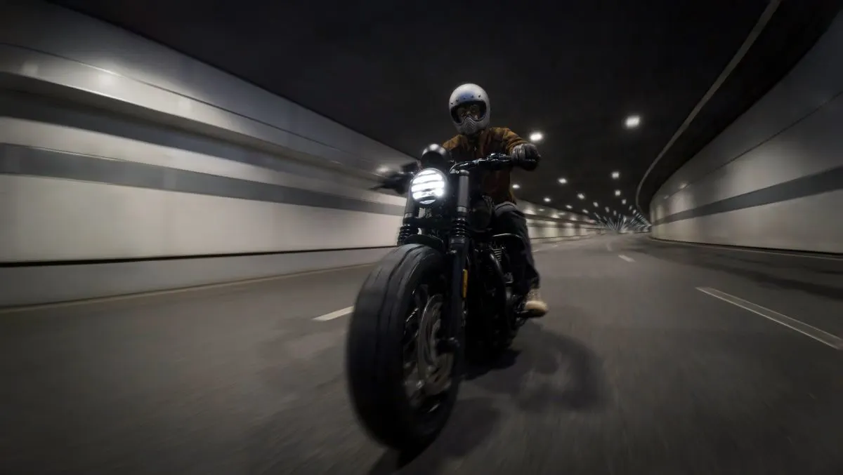 Zdjęcie z DJI Osmo Action 5 Pro – motocykl