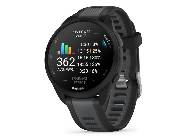 Smartwatch GARMIN Forerunner 165 AMOLED Czarny 010-02863-20