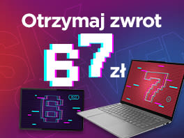 Lenovo - 67 zł za każde wydane 500 zł!