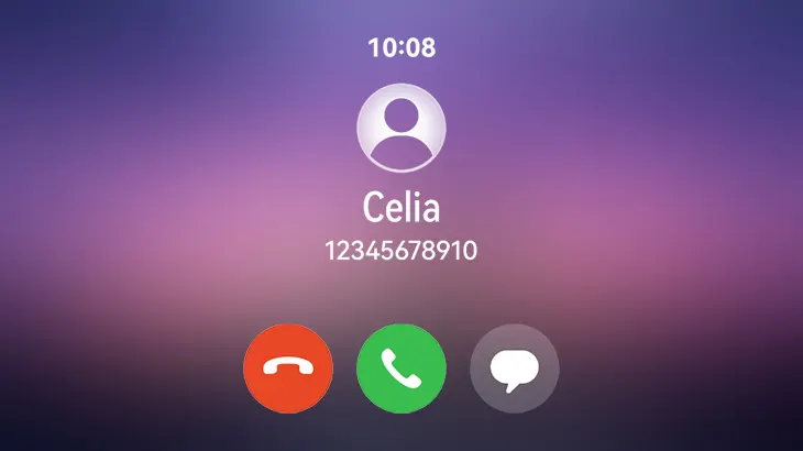 Ekran dzwonienia