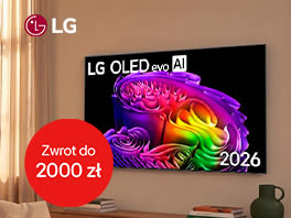 Do 2000 zł zwrotu przy zakupie wybranych TV!