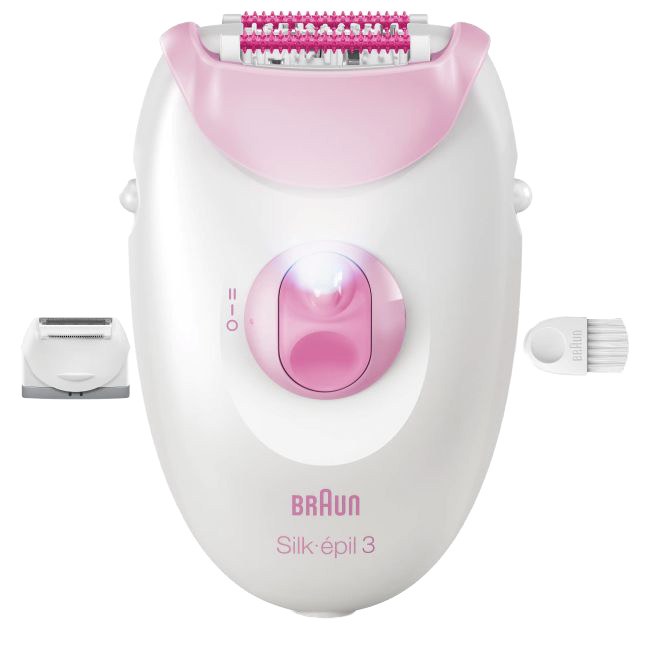 Depilator BRAUN SE3-031 3 Biało-różowy