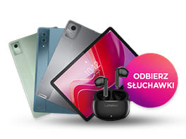 Kup tablet Lenovo i odbierz słuchawki w prezencie