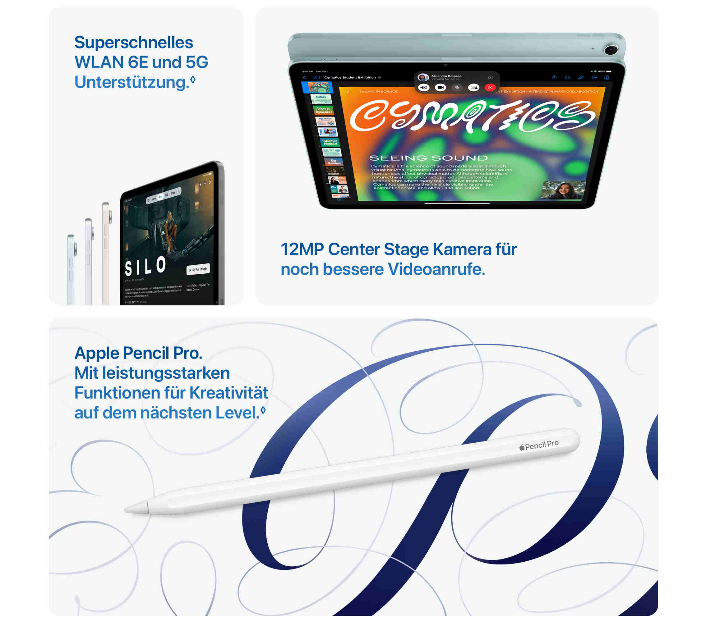 APPLE iPad Air (2025) Wi-Fi, Tablet, 256 GB, 11