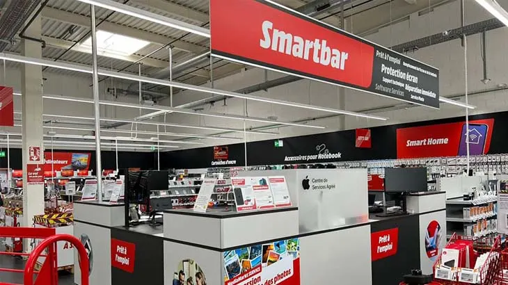 Smartbar im MediaMarkt Granges-Paccot