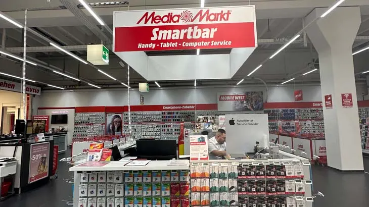 Smartbar im MediaMarkt Kriens 