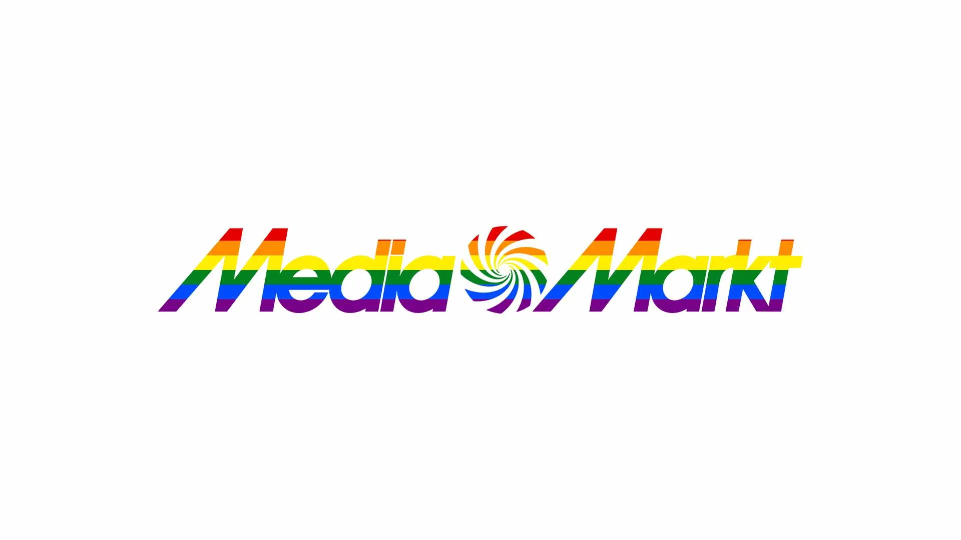 MediaMarkt Logo regenbogenfarbig