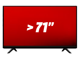 Téléviseurs extra grands (à partir de 71″)