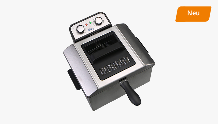 Die KOENIC KDF-TR 5325 M Fritteuse 3270 Watt in Edelstahl