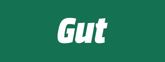 Grünes Bild mit dem Wort "Gut".