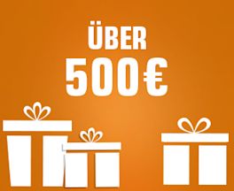 über 500€