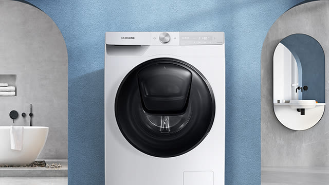 Samsung QuickDrive™ Volle Waschleistung – Halbe Zeit