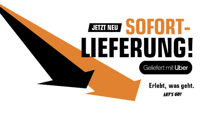 Sofort-Lieferung.