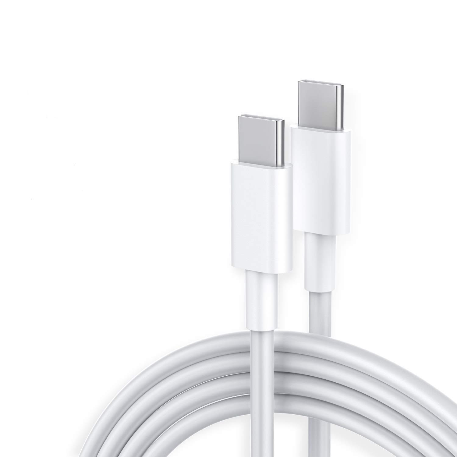 Weißes Ladekabel
