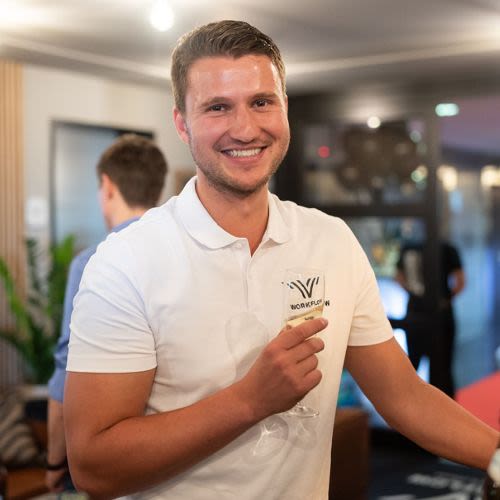 Franz Flemming, geschäftsführender Gesellschafter bei Workflow – CoWorking & Offices Leipzig